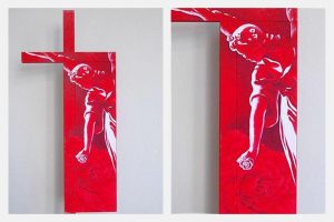 Grabkreuz "Engel der Liebe"