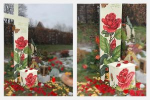 Grabkreuz "Rosenkreuz"
