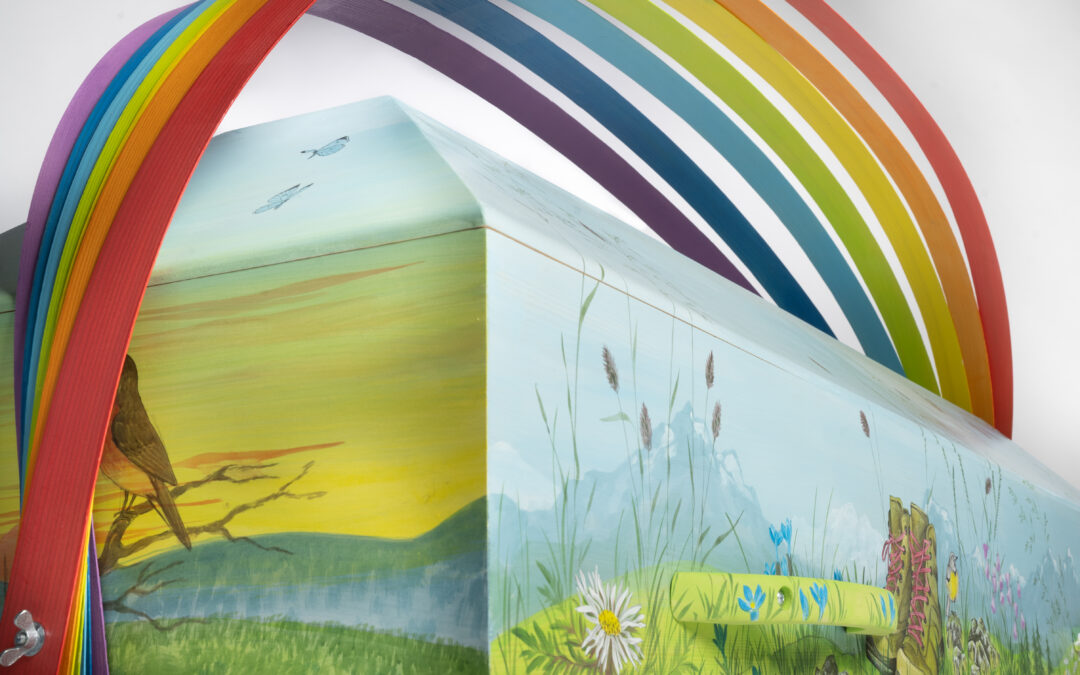 Regenbogen-Schrein
