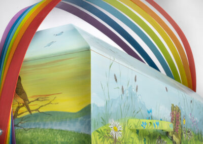 Regenbogen-Schrein