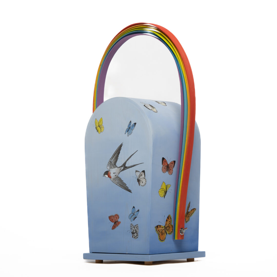 Regenbogen-Urne